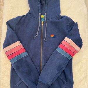 Aviator nation zip up sweatshirt hoodie - Soul Cycle Collab XS